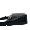 Burberry House Check Trimmed Leather Shoulder Bag Secondhand