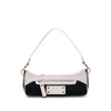 Burberry Leather And Canvas Shoulder Bag Secondhand