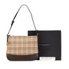 Burberry Haymarket Check Canvas Shoulder Bag Secondhand