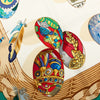Hermès Couvee d Hermes Silk Scarf 90 Secondhand