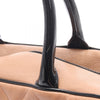 Chanel Large Quilted Grained Calfskin Bowler Handbag Secondhand