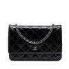 Chanel CC Quilted Patent Wallet On Chain Secondhand
