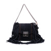 Secondhand Givenchy Small Suede Fringe GV3 Satchel