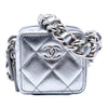 Chanel Metallic Lambskin Coco Punk Cube Bag Secondhand