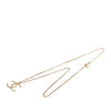 Chanel CC Brass and Strass Pendant Necklace Secondhand