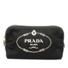 Secondhand Prada Canvas Canapa Logo Pouch