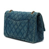 Chanel Quilted Denim Reissue 2.55 Double Flap 227 Secondhand