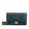 Chanel Quilted Denim Reissue 2.55 Double Flap 227 Secondhand