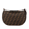 Fendi Zucca Canvas Shoulder Bag Secondhand