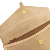Fendi Bicolor Leather Chameleon Bustina Envelope Clutch Secondhand