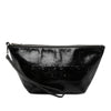 Alexander Wang Crackled Patent Punch Wristlet Zip Pouch Secondhand