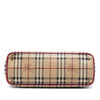 Secondhand Burberry Medium Haymarket Check Coated Canvas Regent Tote