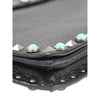 Valentino Leather Rolling Rockstud Wristlet Clutch Secondhand