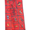 Hermès Les Flots Du Cheval Silk Twilly Scarf Secondhand