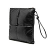 Bottega Veneta Leather Intrecciato Padded Square Pouch Secondhand