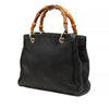 Gucci Small Calfskin Bamboo Shopper Satchel Secondhand