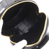 Chanel CC Quilted Patent Round Vanity Bag Secondhand