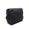 Prada Saffiano Trimmed Tessuto Buckle Messenger Bag Secondhand