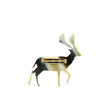Chanel Resin CC Reindeer Brooch Secondhand
