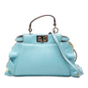Fendi Micro Bicolor Nappa Waves Peekaboo Iconic Satchel Secondhand