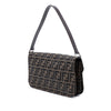 Fendi Zucca Canvas Shoulder Bag Secondhand