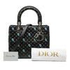 Dior Medium Calfskin Embroidered Flower Lady Dior Secondhand