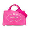 Secondhand Prada Small Canvas Canapa Logo Satchel