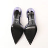 Just Cavalli Crocodile-embossed Decollette Pumps In Purple S09WL0079, Size 39 EU Secondhand