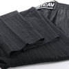 Just Cavalli Stripped Wool Trousers in Black, Size 46 IT Secondhand