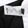 Just Cavalli Stripped Wool Trousers in Black, Size 46 IT Secondhand