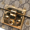 Gucci Small GG Supreme Bee Padlock Crossbody Secondhand