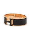 Hermès Wide Enamel Clic Clac H Bracelet GM Secondhand