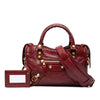 Balenciaga Mini Lambskin Motocross Giant 21 City Satchel Secondhand