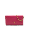 Prada Saffiano Wallet on Chain Secondhand