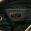 Prada Saffiano Trimmed Tessuto Shoulder Bag Secondhand