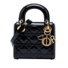 Dior Mini Patent Cannage Lady Dior Secondhand