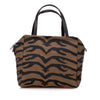 Fendi Zebra Print Canvas Handbag Secondhand