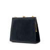 Ferragamo Leather Vara Bow Kiss Lock Chain Crossbody Secondhand