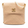 Chanel Small Quilted Calfskin About Pearls Hobo Secondhand