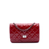 Chanel Quilted Patent Reissue 2.55 Wallet On Chain Secondhand