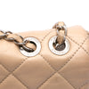Chanel CC Bicolor Quilted Calfskin and Caviar Single Flap Secondhand