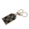 Louis Vuitton Brass Damier Porte Cles Address Bag Charm and Key Holder Secondhand