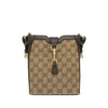Gucci Mini GG Canvas Web Bucket Bag Secondhand
