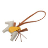Hermès Milo Lambskin and Swift Grigri Rodeo Pegase Bag Charm PM Secondhand
