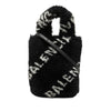 Balenciaga Faux Fur Logo Everyday Phone Holder Secondhand