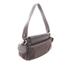 Bvlgari Canvas Logomania Flap Shoulder Bag Secondhand