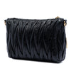 Secondhand Miu Miu Matelasse Nappa Lux Charm Shoulder Bag
