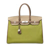 Hermès Special Order Tricolor Togo Birkin Retourne 35 Secondhand