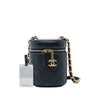 Chanel Mini CC Quilted Lambskin Vertical Vanity Case Secondhand