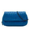 Bottega Veneta Mini Nappa Intrecciato Expandable Chain Flap Crossbody Secondhand